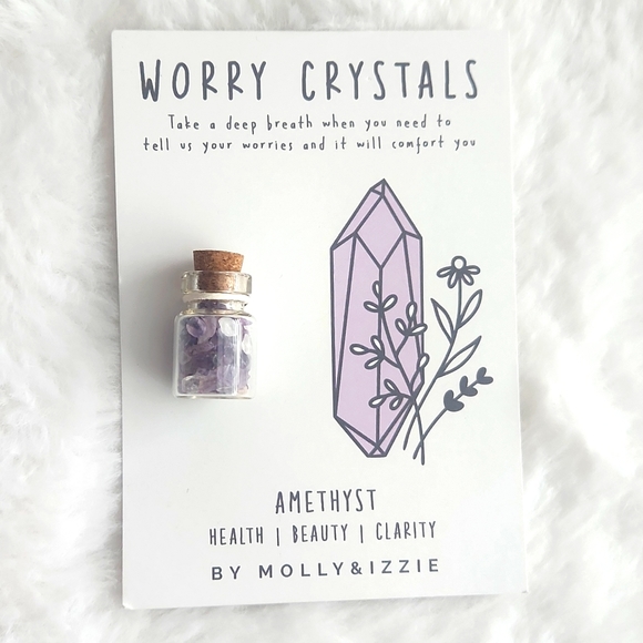 Amethyst Crystal Set NWT - Picture 2 of 12